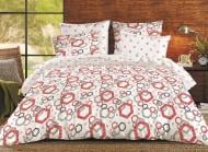 Комплект постельного белья Shapes евро с рисунком ТЕП