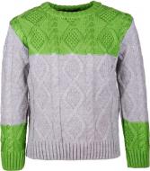 Джемпер для мальчика Flash р.116 серый с зеленым 17B415-4231_323-7