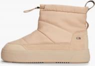 Черевики Tommy Hilfiger FLAG NYLON MINI SNOWBOOT FW0FW08334-TRY р.37 бежевий