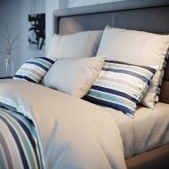 Комплект постільної білизни Оскар сімейний з малюнком ТЕП