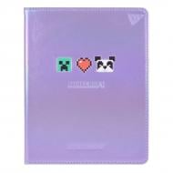 Дневник школьный PU твердый Minecraft heart А5 40 листов YES