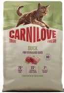 Корм сухой для кошек Carnilove Duck Sterilised утка 2 кг
