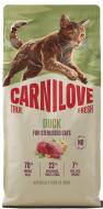 Корм сухой для кошек Carnilove Duck Sterilised утка 6 кг