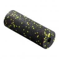 Валик массажный 4fizjo Mini Foam Roller 15 x 5.3 см (валик, роллер) 4FJ0081 Black/Yellow (P-5907222931790)