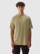 Футболка 4F TSHIRT M1654 4FWAW24TTSHM1654-44S р.XL хаки Футболка 4F TSHIRT M1654 4FWAW24TTSHM1654-44S р.XL хаки