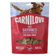 Ласощі для собак Carnilove Soft Snack Sardines with Wild garlic м'які сардини і дикий часник 200 г