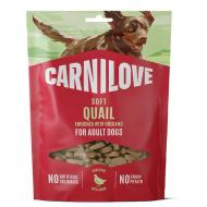 Ласощі для собак Carnilove Soft Snack Quail with Oregano м'які перепілка та орегано 200 г