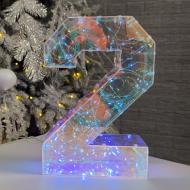 Светильник декоративный MIS LT LED Цифра Два 25 см