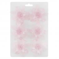 Набор новогоднего декора MIS LT Рождественник мини 6 шт. розовый