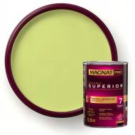 Краска керамическая с колорированием MAGNAT PRO Ceramic Superior 7 шелковистый мат NCS S 0540-G50Y 0,9 л