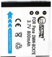 Аккумулятор EXTRADIGITAL Panasonic DMW-BCK7 800мА*ч (DV00DV1347)