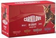 Корм влажный для кошек Carnilove Gravy Multipack в соусе в ассортименте 12× Корм влажный для кошек Carnilove Gravy Multipack в соусе в ассортименте 12×