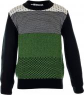 Джемпер для мальчика Flash р.134 черный с зеленым и белым F18M21FW_4000-2-610