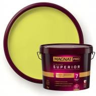 Краска керамическая с колорированием MAGNAT PRO Ceramic Superior 7 шелковистый мат NCS S 0550-G60Y 9 л