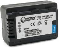 Аккумулятор EXTRADIGITAL для Panasonic VW-VBK180 1500мА*ч (DV00DV1363)