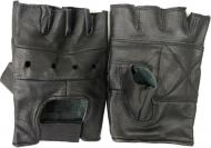 Варежки Mil-Tec кожанные без пальцов XXL 12517002 Black XXL