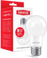 Лампа світлодіодна Maxus 8 Вт A55 матова E27 220 В 3000 К 1-LED-773