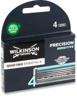 Леза змінні WILKINSON SWORD Quattro Sensitive Precision Essential 4 шт.