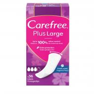 Прокладки ежедневные Carefree Plus fresh large 36 шт.