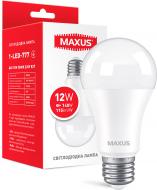 Лампа світлодіодна Maxus 12 Вт A60 матова E27 220 В 3000 К 1-LED-777