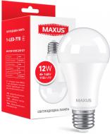 Лампа світлодіодна Maxus 12 Вт A60 матова E27 220 В 4100 К 1-LED-778