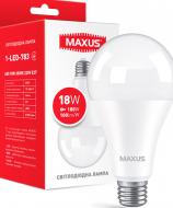 Лампа светодиодная Maxus 18 Вт A80 матовая E27 220 В 3000 К 1-LED-783