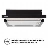 Вытяжка Interline DELI BL A/60/2/T