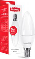 Лампа светодиодная Maxus 5 Вт C37 матовая E14 220 В 4100 К 1-LED-732