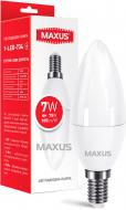 Лампа світлодіодна Maxus 7 Вт C37 матова E14 220 В 4100 К 1-LED-734