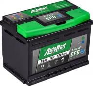 Аккумулятор автомобильный AutoPart Galaxy EFB 72Ah 720A 12V «+» справа (ARL072-EFB)