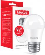 Лампа світлодіодна Maxus 5 Вт G45 матова E27 220 В 3000 К 1-LED-741