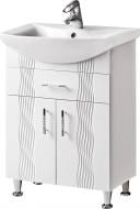 Тумба напольная Мойдодыр Аква 65 с умывальником