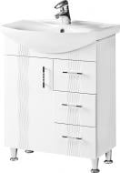 Тумба напольная Мойдодыр Аква 70 с умывальником