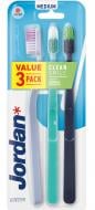 Зубна щітка Jordan Clean Smile Medium середньої жорсткості 3 шт. Зубна щітка Jordan Clean Smile Medium середньої жорсткості 3 шт.