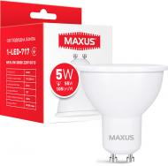 Лампа светодиодная Maxus 5 Вт MR16 матовая GU10 220 В 3000 К 1-LED-717