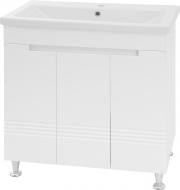 Тумба напольная Мойдодыр Сити 80 с умывальником Como