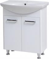 Тумба напольная Сансервіс Дана 70 белая с умывальником Secilia 70