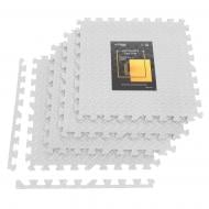 Коврик Cornix 120x120x1 cм Mat Puzzle EVA XR-0233 White белый