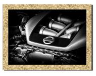 Картина Двигатель Nissan GT-R 41x31 см Hotel Arizona HD 1 GOLDEN FR-1092143809-CAR-12x16