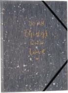 Папка на резинке zip-lock А4+ Shade Gray Axent