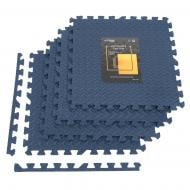 Коврик Cornix 120x120x1 cм Mat Puzzle EVA XR-0239 Navy Blue голубой
