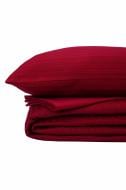 Комплект постельного белья страйп-сатин Bordo Евро (GDSSBBS200220) Бордо Good-Dream