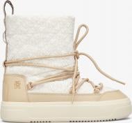 Ботинки Tommy Hilfiger LACE-UP MONOGRAM SNOWBOOT FW0FW08430-AEG р.39 бежевый Ботинки Tommy Hilfiger LACE-UP MONOGRAM SNOWBOOT FW0FW08430-AEG р.39 бежевый