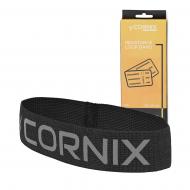 Резинка для фитнеса Cornix из ткани Cornix Loop Band 14-18 кг XR-0140 черный