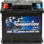 Акумулятор автомобільний Champion 50Ah 450A 12V «+» ліворуч (CHB50-1)