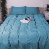 Комплект постельного белья №18-4735 Capri Breeze Mikrosatin Premium 175х210 см изумрудный MirSon