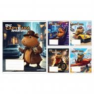 Зошит шкільний Epic Capybara А5 24 аркуші в клітинку YES