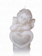 Свеча Ангелок с сердцем Pako-If