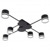 Люстра светодиодная ELIOS Flecks 6x10 Вт GX53 черный DL1276