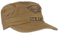 Кепка Mil-Tec с эмблемой спецназа ВМС США SEALS 12311005 One Size хаки Кепка Mil-Tec с эмблемой спецназа ВМС США SEALS 12311005 One Size хаки